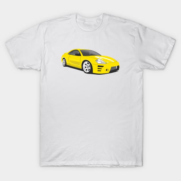 Mitsubishi Eclipse 3g T-Shirt by Rebellion Store